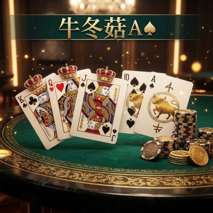 牛冬菇 A♠ (三公牛牛) 官方对战插图